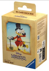 Disney Lorcana Into the Inklands 80-Card Deck Box - Scrooge McDuck